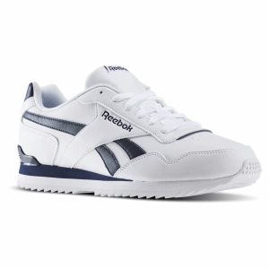 Reebok ROYAL GLIDE Turnschuhe Herren - Weiß/Navy - DE 859-WIO